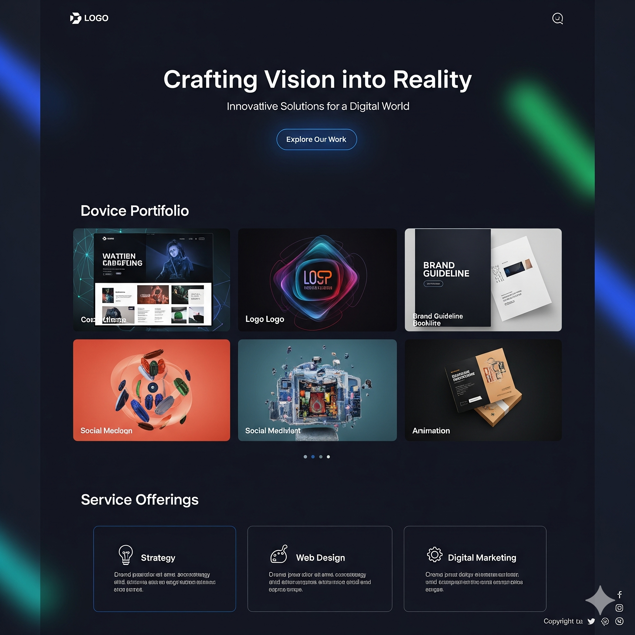 Startup Landing Page